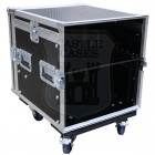 6u Mixer Console Rack Flightcase